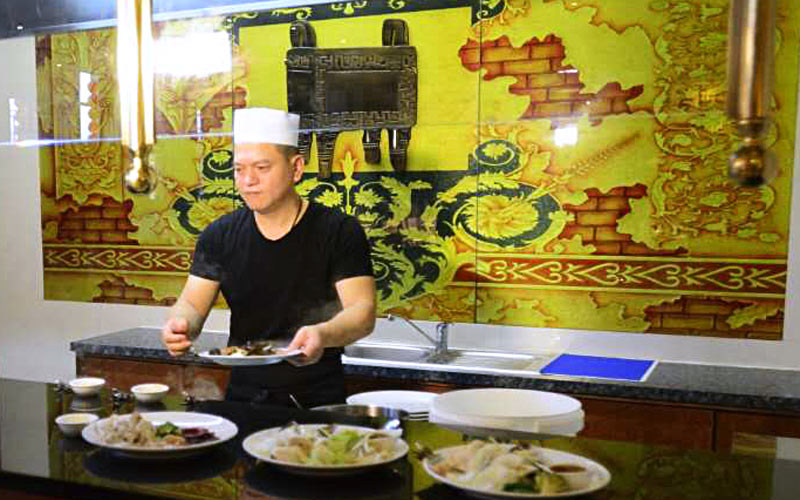 Chinarestaurant Pavillon Halle, Buffets, Mongolischer Grill